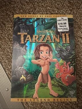 Disney Tarzan II DVD — Green and Gold Cover Art